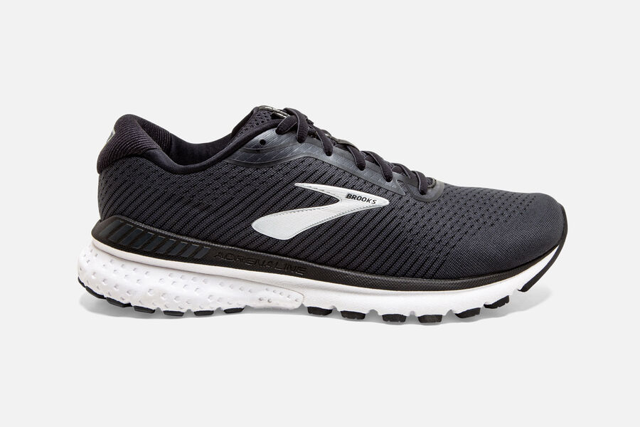 Zapatillas Running Brooks Adrenaline GTS 20 Hombre Negras/Gris España RZPM29075